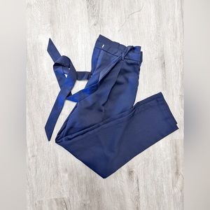 Lulus Straight Leg Paperbag Trousers